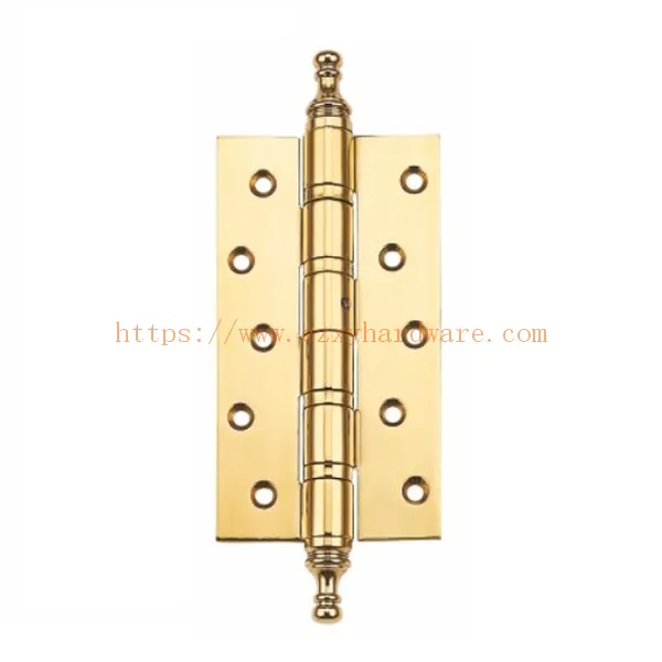 6.5 Inch Gold Color Stainless Steel Door Hinge for Heavy Duty Outdoor Wooden Door